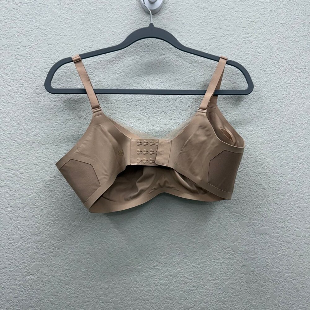 Honeylove CrossOver VNeck Criss Cross Mesh Bra LWBR0302V3 Womens sz Large 38B/C - Picture 6 of 6